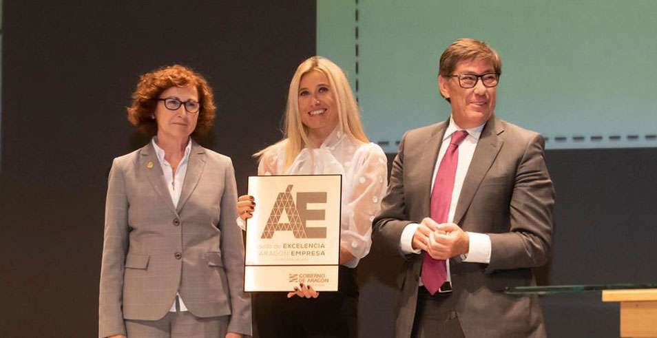 Bodegas San Alejandro, galardonada por su excelencia empresarial.