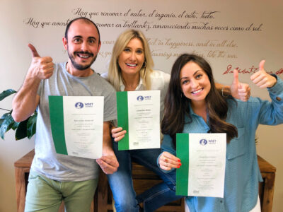Diplomas WSET de Bodegas San Alejandro