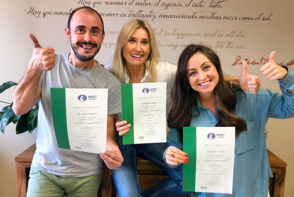 Diplomas WSET de Bodegas San Alejandro