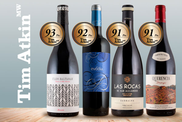 Puntuaciones Tim Atkin 2025 en vinos de San Alejandro